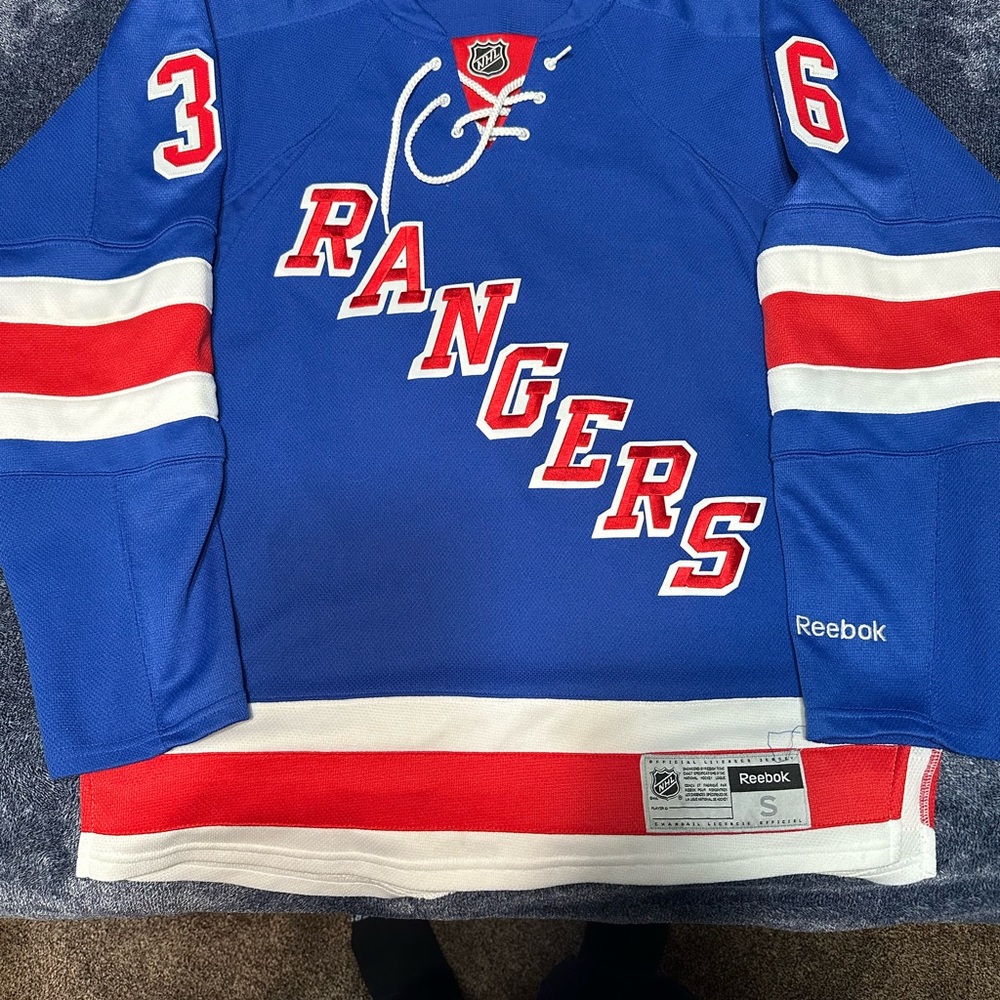 NY Rangers Mats Zuccarello Home Premier Jersey